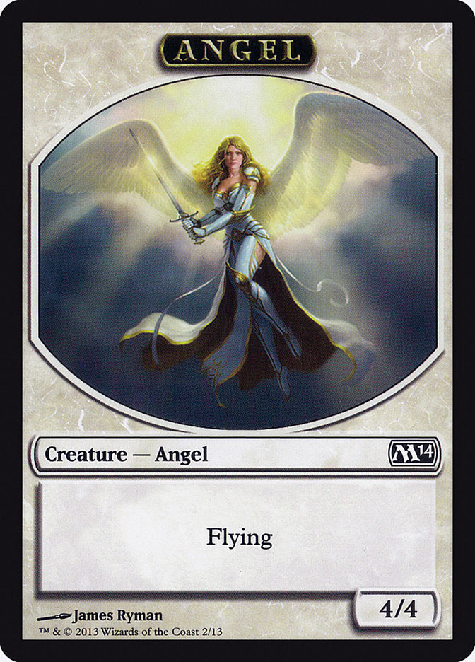 Angel Token [Magic 2014 Tokens] | Silver Goblin