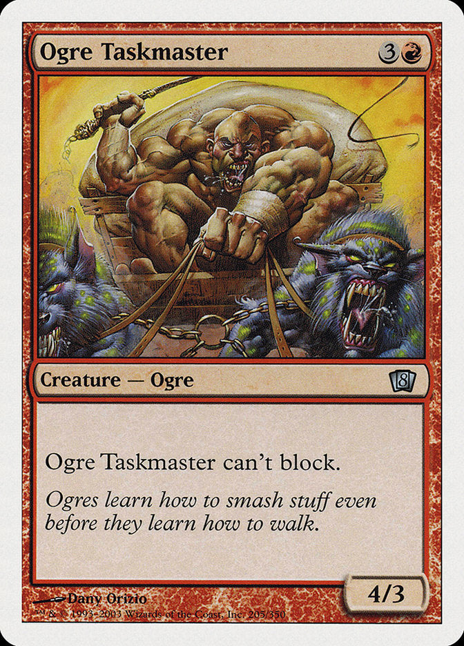 Ogre Taskmaster [Eighth Edition] | Silver Goblin