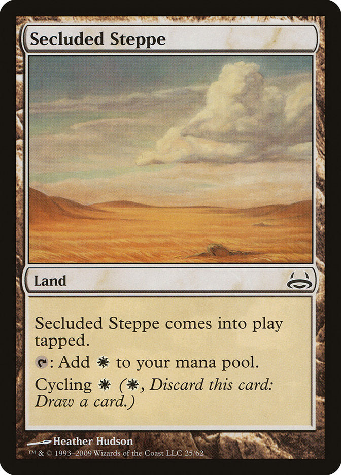 Secluded Steppe [Duel Decks: Divine vs. Demonic] | Silver Goblin