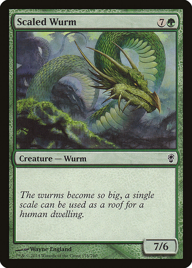 Scaled Wurm [Conspiracy] | Silver Goblin