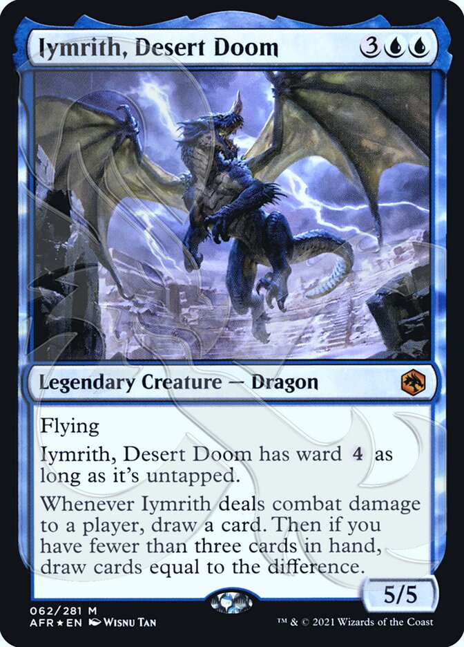 Iymrith, Desert Doom (Ampersand Promo) [Dungeons & Dragons: Adventures in the Forgotten Realms Promos] | Silver Goblin