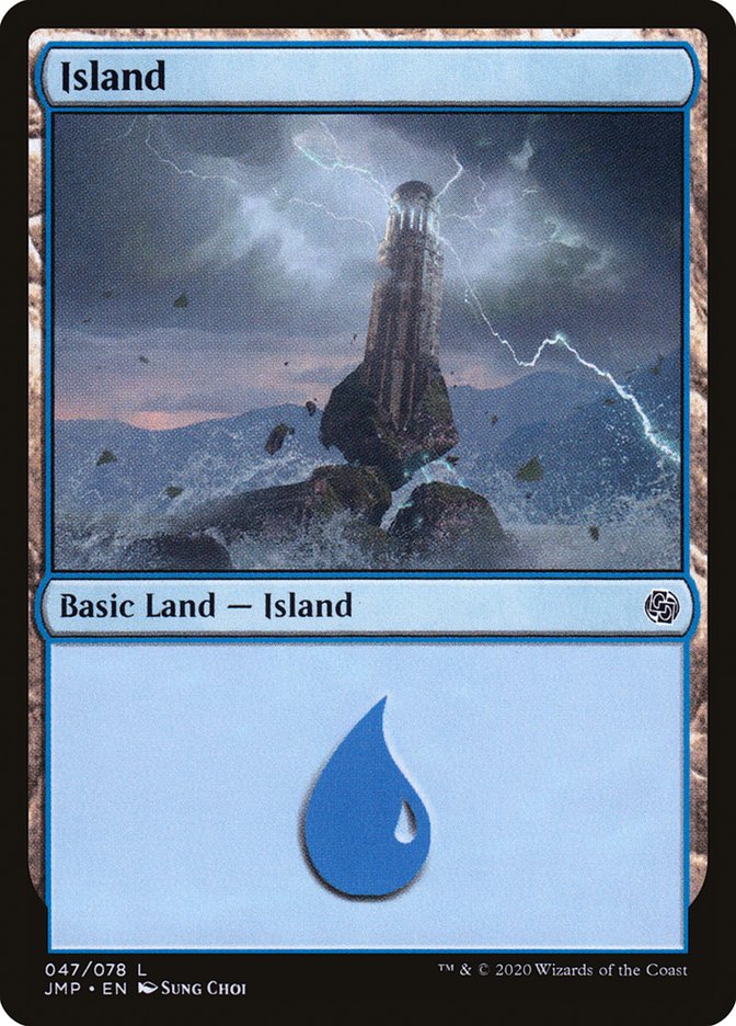 Island (47) [Jumpstart] | Silver Goblin