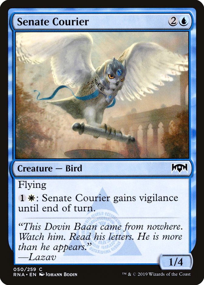 Senate Courier [Ravnica Allegiance] | Silver Goblin
