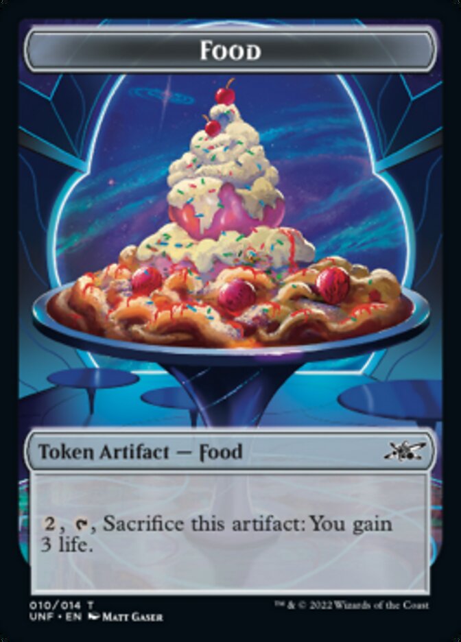 Food (010) Token [Unfinity Tokens] | Silver Goblin