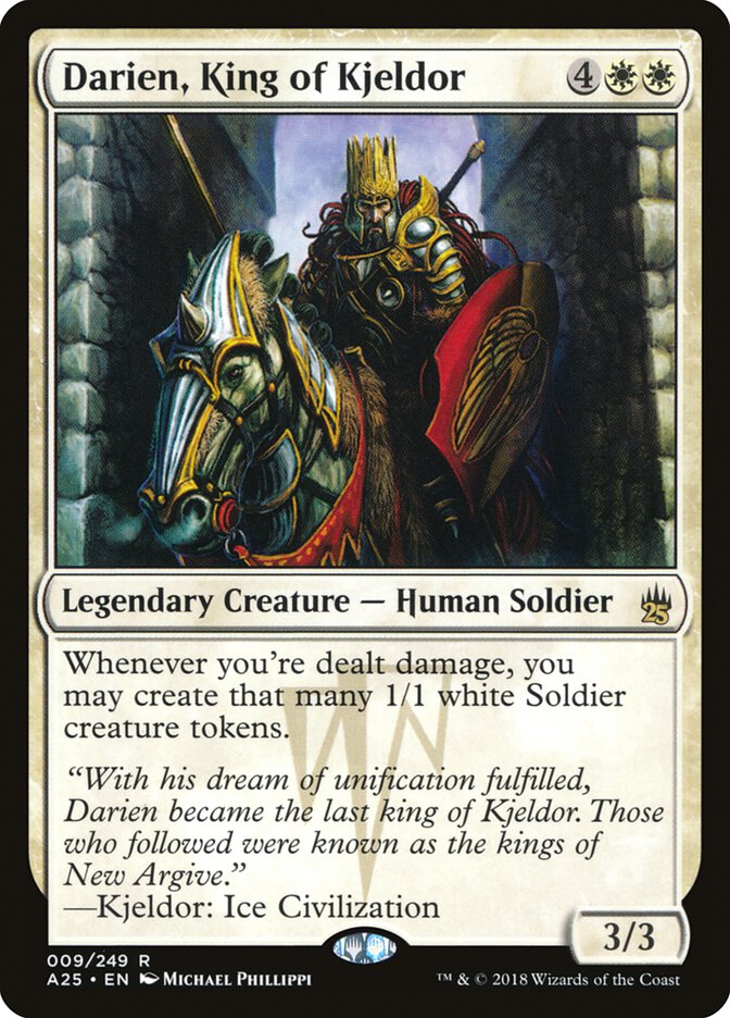 Darien, King of Kjeldor [Masters 25] | Silver Goblin