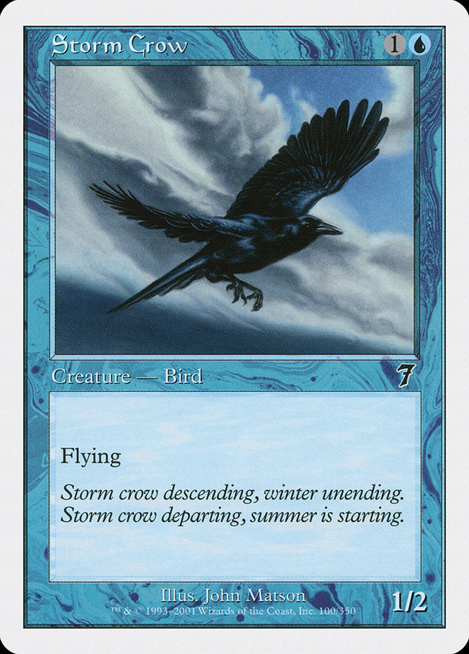 Storm Crow [Seventh Edition] | Silver Goblin