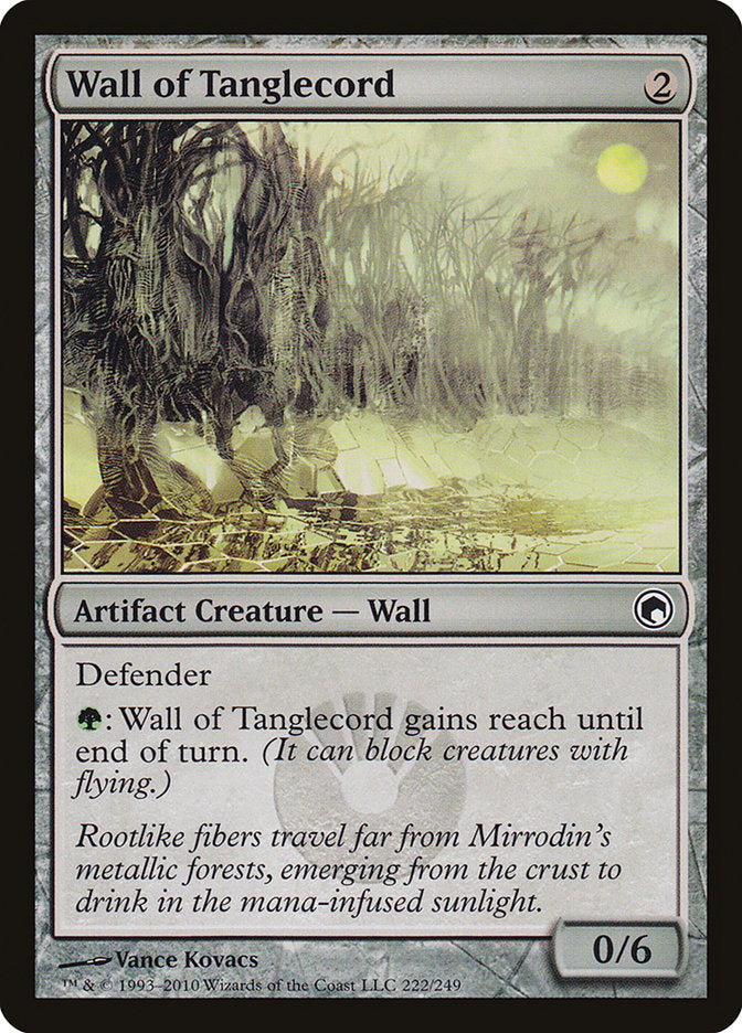 Wall of Tanglecord [Scars of Mirrodin] | Silver Goblin
