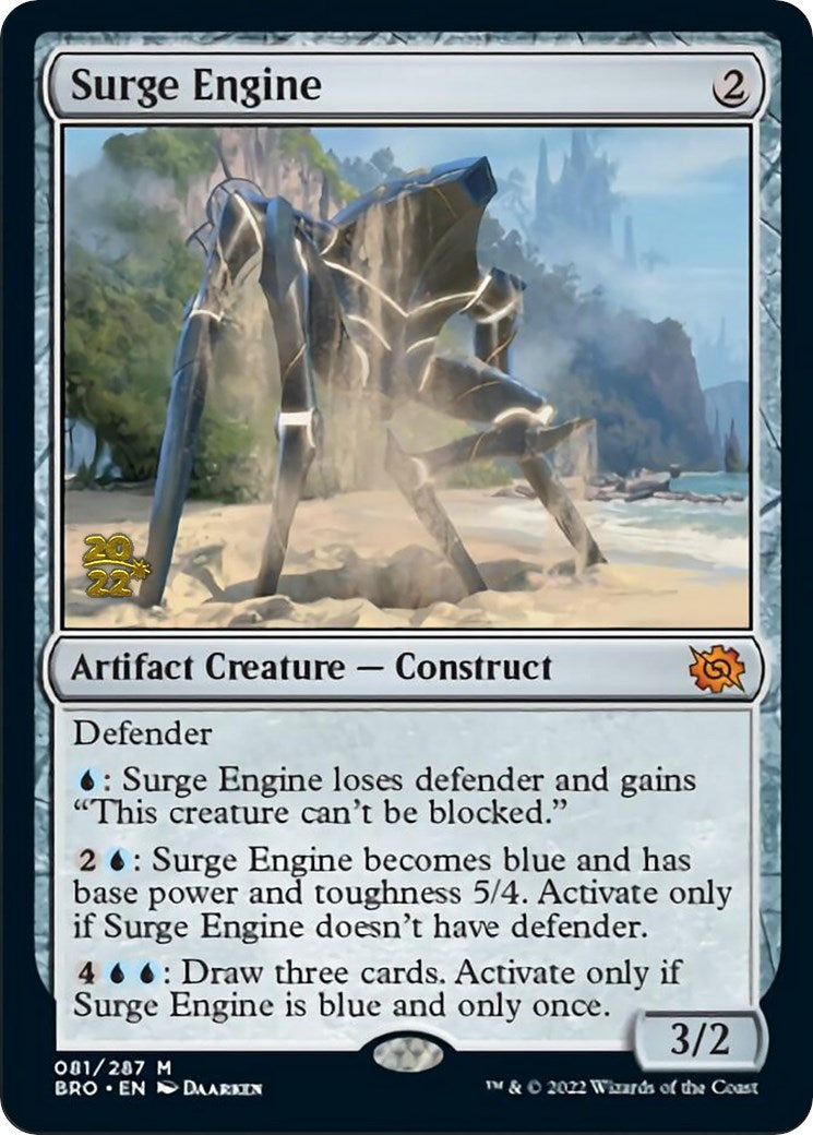 Surge Engine [The Brothers' War Prerelease Promos] | Silver Goblin