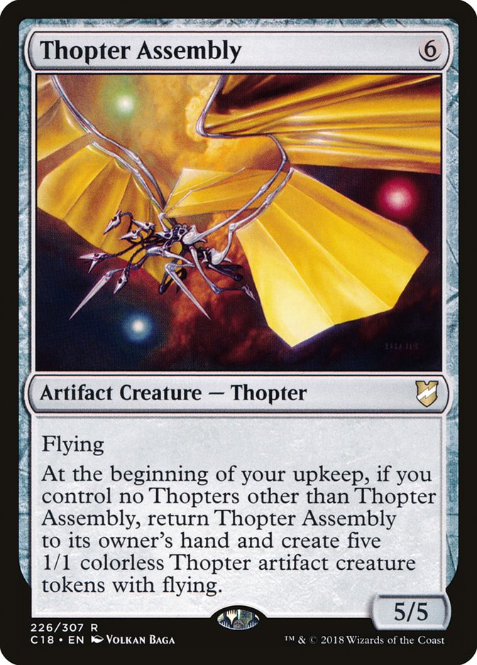 Thopter Assembly [Commander 2018] | Silver Goblin