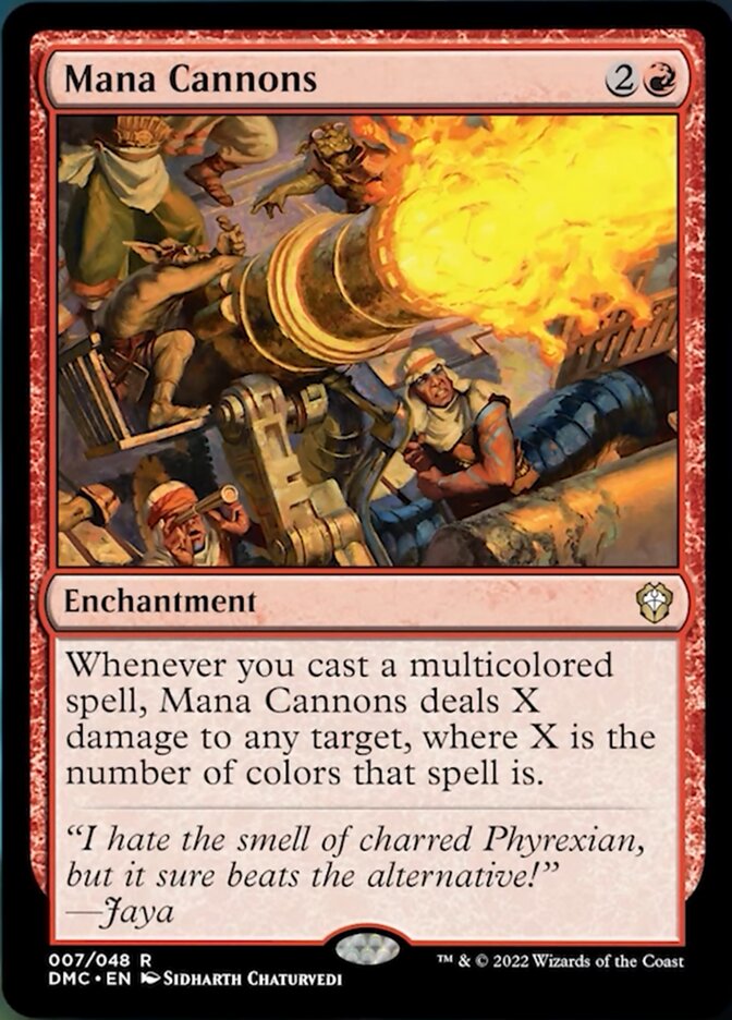 Mana Cannons [Dominaria United Commander] | Silver Goblin
