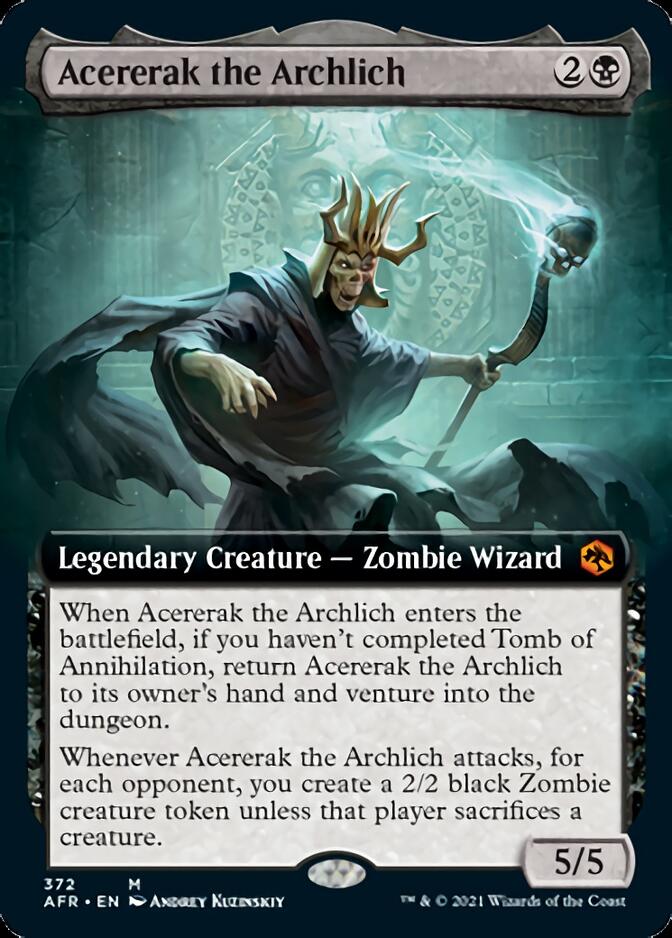 Acererak the Archlich (Extended Art) [Dungeons & Dragons: Adventures in the Forgotten Realms] | Silver Goblin