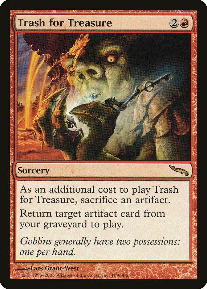 Trash for Treasure [Mirrodin] | Silver Goblin
