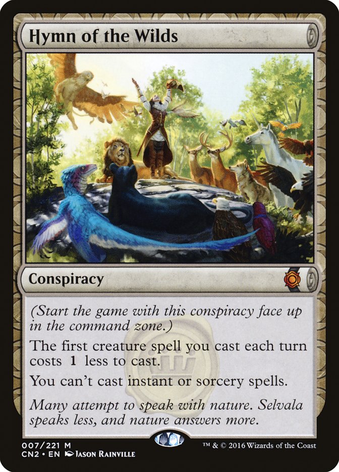 Hymn of the Wilds [Conspiracy: Take the Crown] | Silver Goblin