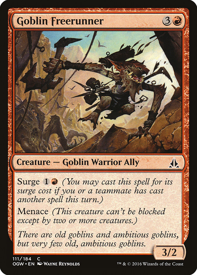 Goblin Freerunner [Oath of the Gatewatch] | Silver Goblin