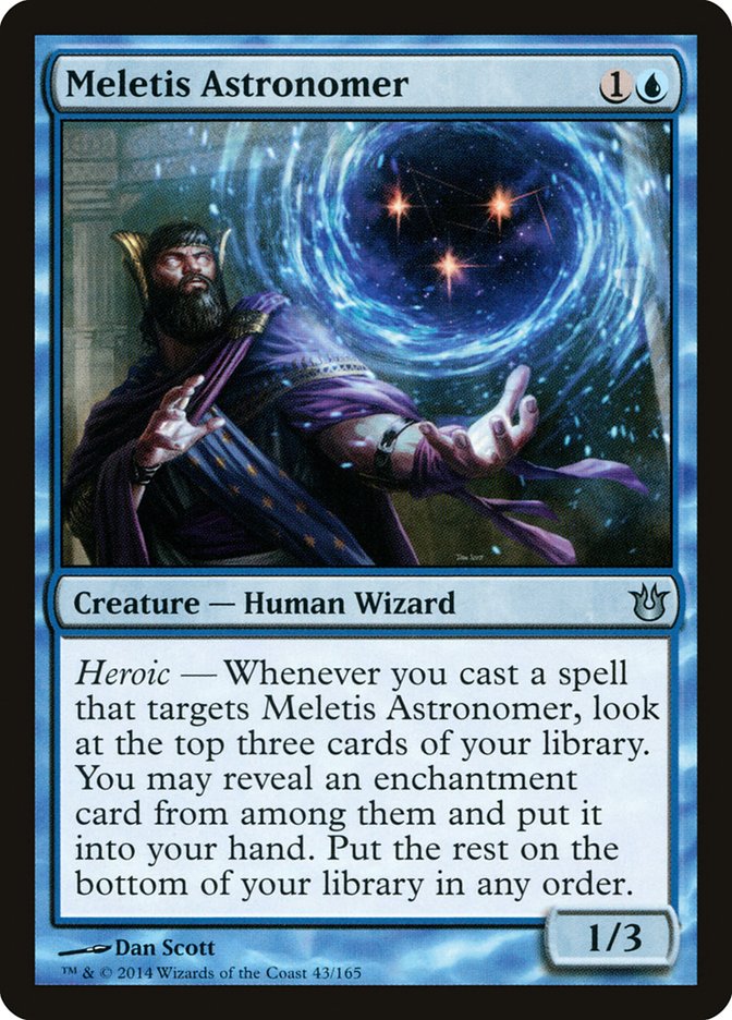 Meletis Astronomer [Born of the Gods] | Silver Goblin