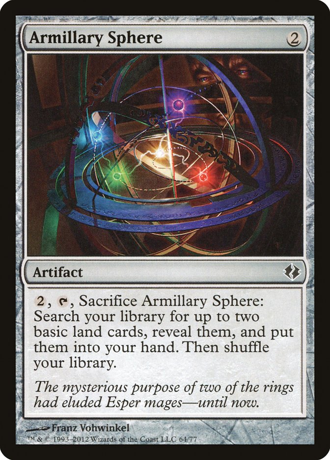 Armillary Sphere [Duel Decks: Venser vs. Koth] | Silver Goblin