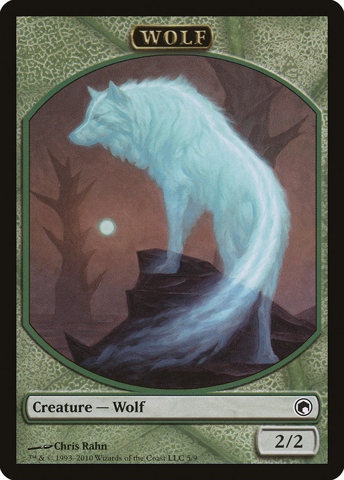 Wolf Token [Scars of Mirrodin Tokens] | Silver Goblin