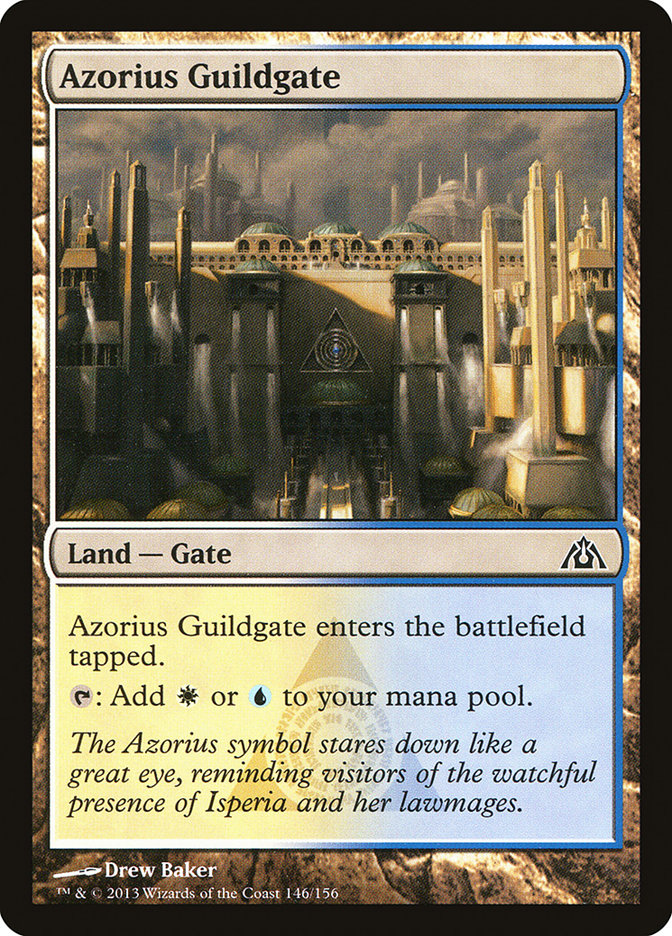 Azorius Guildgate [Dragon's Maze] | Silver Goblin