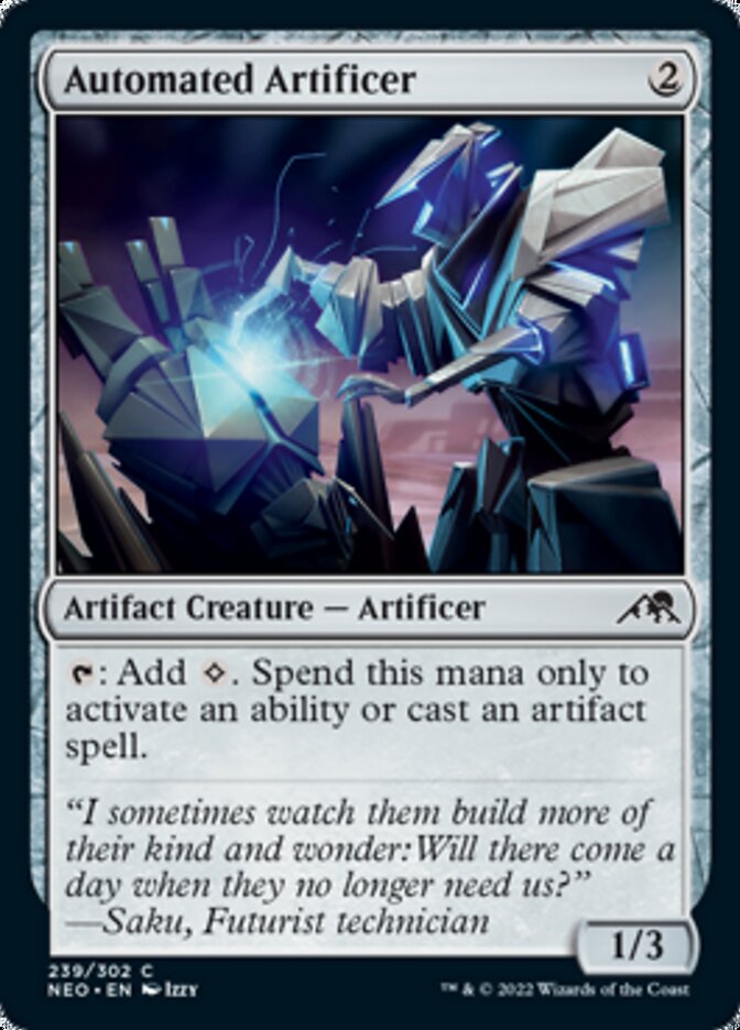 Automated Artificer [Kamigawa: Neon Dynasty] | Silver Goblin