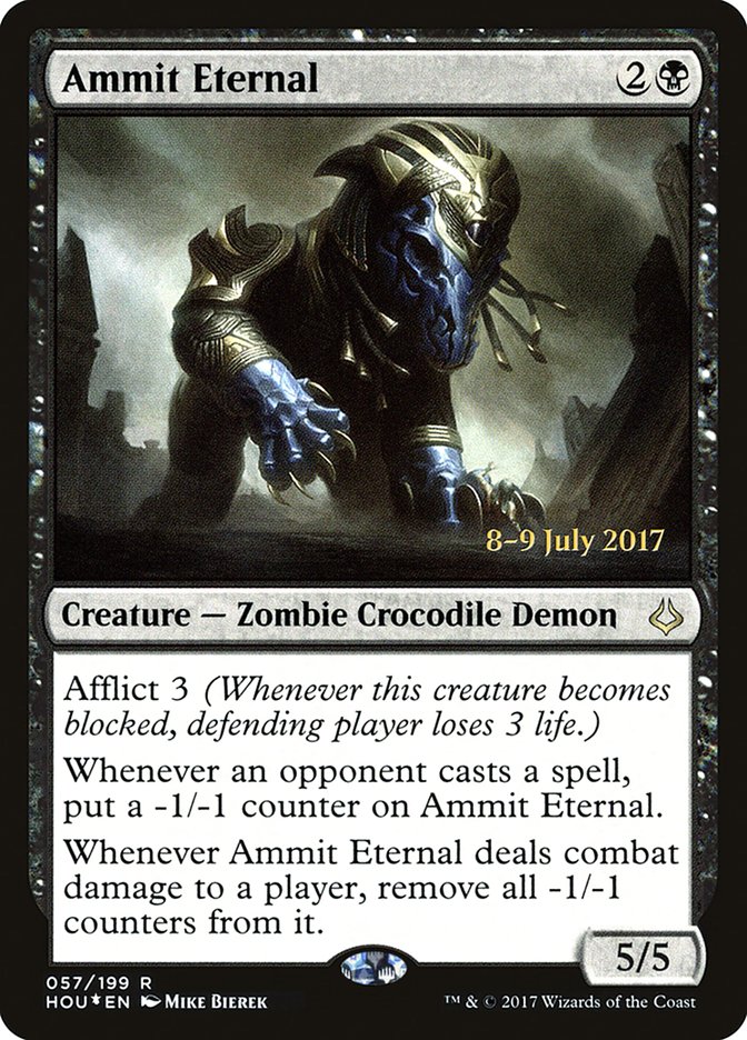Ammit Eternal [Hour of Devastation Prerelease Promos] | Silver Goblin