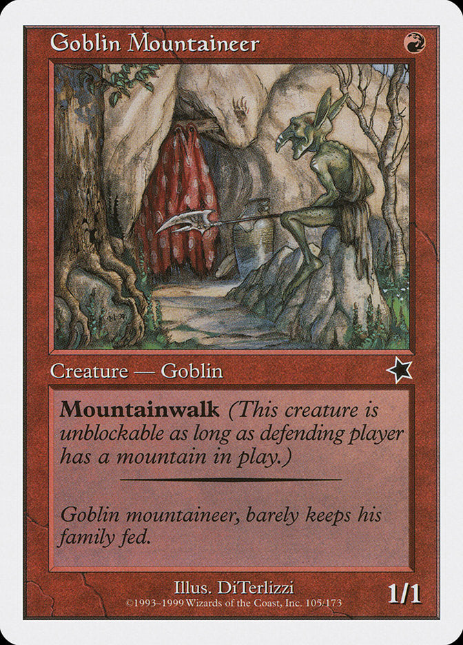 Goblin Mountaineer [Starter 1999] | Silver Goblin