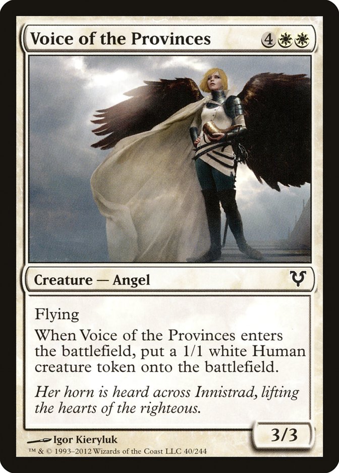 Voice of the Provinces [Avacyn Restored] | Silver Goblin