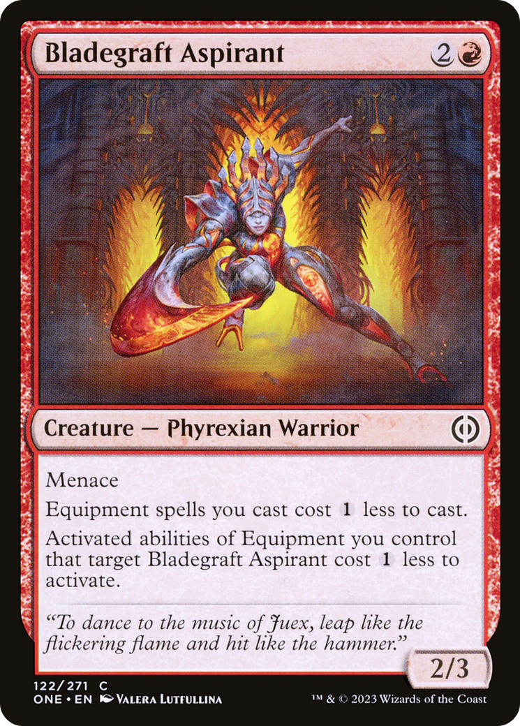 Bladegraft Aspirant [Phyrexia: All Will Be One] | Silver Goblin