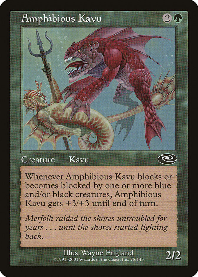 Amphibious Kavu [Planeshift] | Silver Goblin
