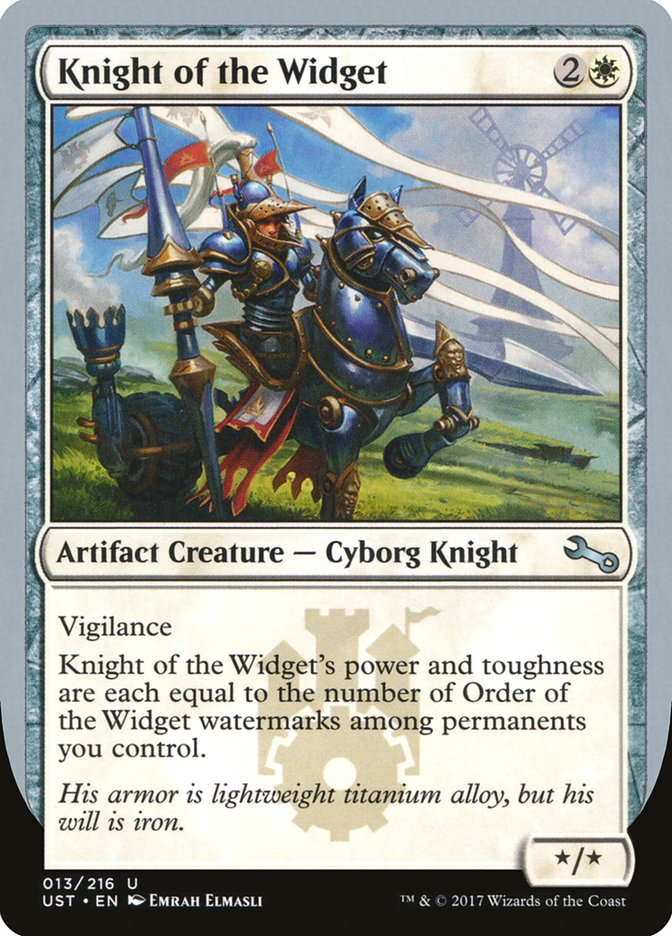 Knight of the Widget [Unstable] | Silver Goblin