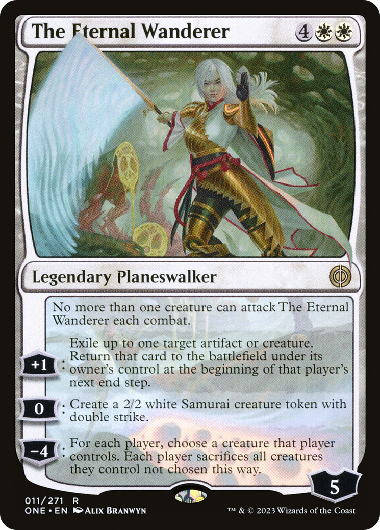 The Eternal Wanderer [Phyrexia: All Will Be One] | Silver Goblin