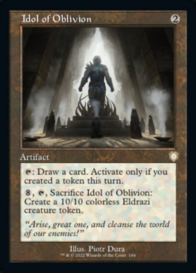 Idol of Oblivion (Retro) [The Brothers' War Commander] | Silver Goblin