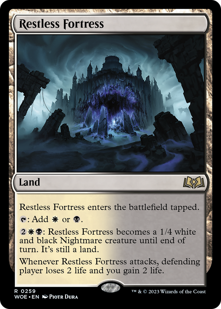 Restless Fortress [Wilds of Eldraine] | Silver Goblin