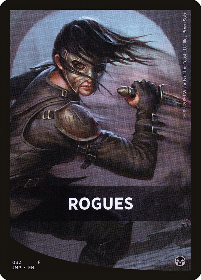 Rogues Theme Card [Jumpstart Front Cards] | Silver Goblin