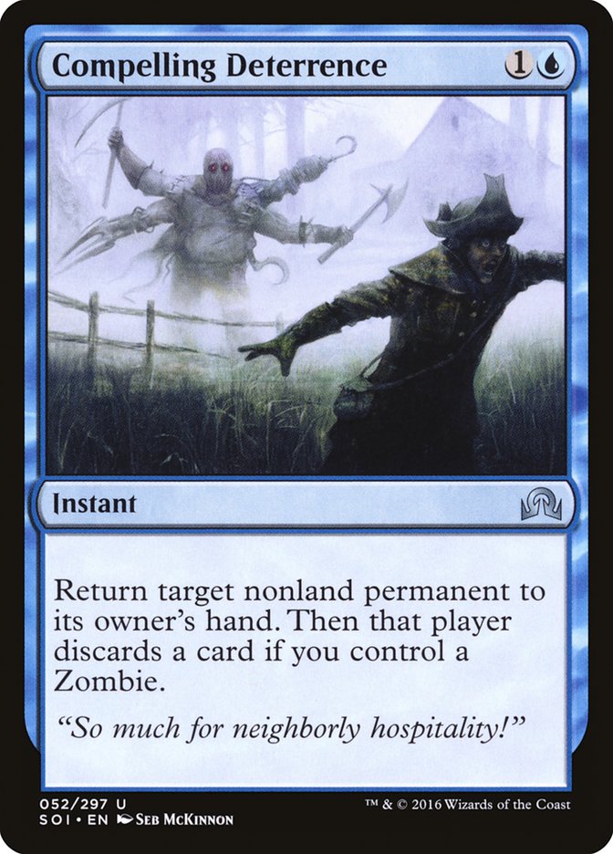 Compelling Deterrence [Shadows over Innistrad] | Silver Goblin