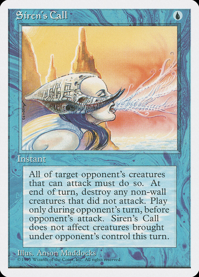 Siren's Call [Fourth Edition] | Silver Goblin