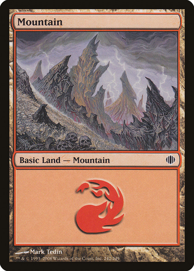 Mountain (242) [Shards of Alara] | Silver Goblin