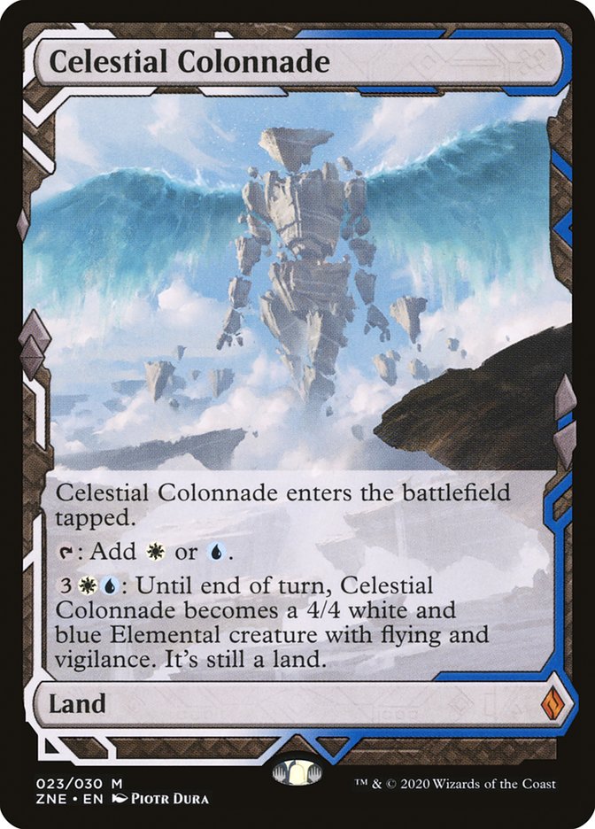 Celestial Colonnade (Expeditions) [Zendikar Rising Expeditions] | Silver Goblin