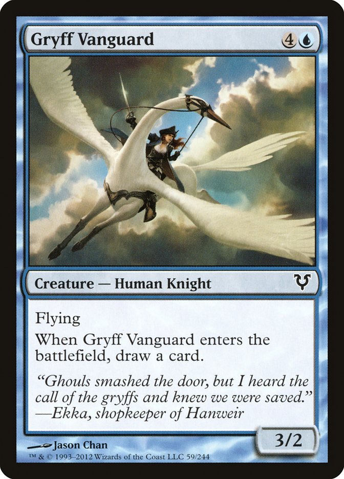 Gryff Vanguard [Avacyn Restored] | Silver Goblin