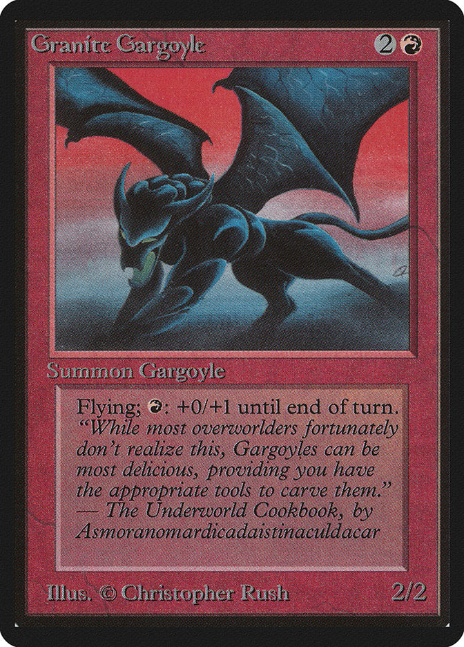 Granite Gargoyle [Beta Edition] | Silver Goblin