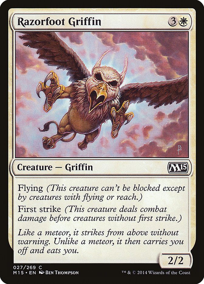 Razorfoot Griffin [Magic 2015] | Silver Goblin