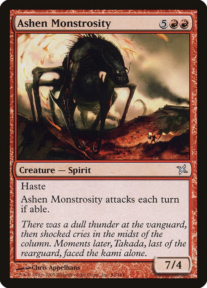 Ashen Monstrosity [Betrayers of Kamigawa] | Silver Goblin