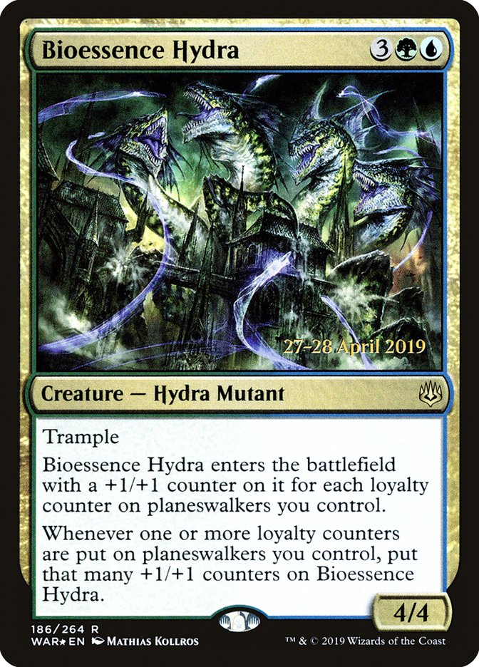 Bioessence Hydra [War of the Spark Prerelease Promos] | Silver Goblin