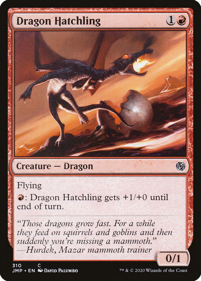 Dragon Hatchling [Jumpstart] | Silver Goblin