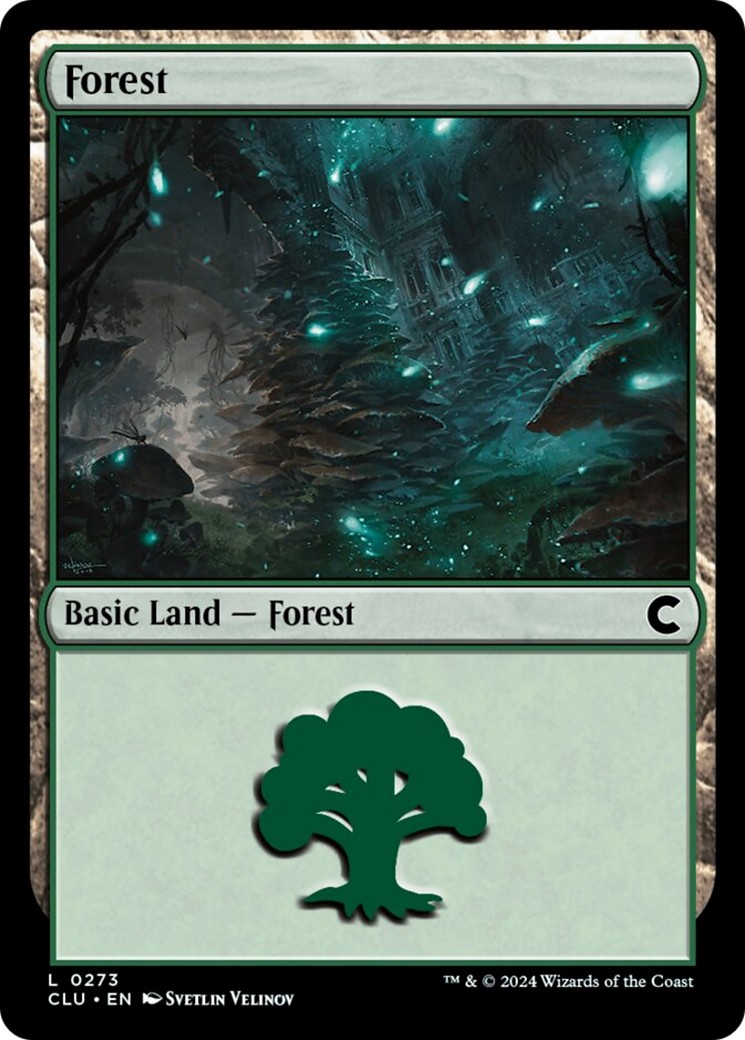 Forest (0273) [Ravnica: Clue Edition] | Silver Goblin