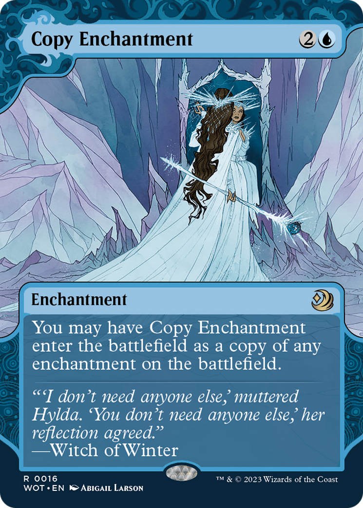 Copy Enchantment [Wilds of Eldraine: Enchanting Tales] | Silver Goblin