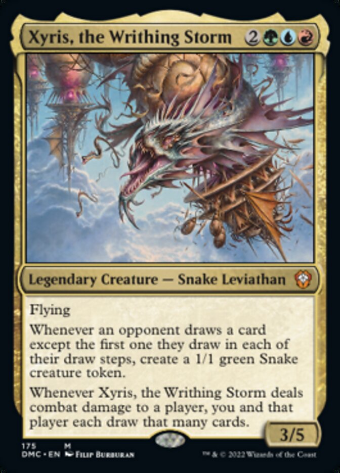 Xyris, the Writhing Storm [Dominaria United Commander] | Silver Goblin