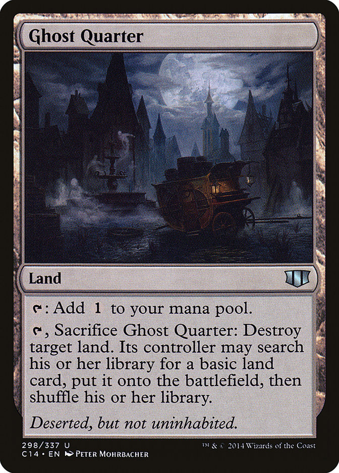Ghost Quarter [Commander 2014] | Silver Goblin