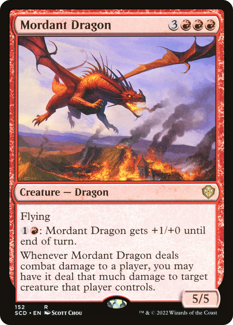 Mordant Dragon [Starter Commander Decks] | Silver Goblin