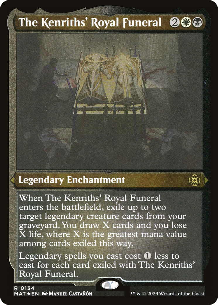 The Kenriths' Royal Funeral (Foil Etched) [March of the Machine: The Aftermath] | Silver Goblin
