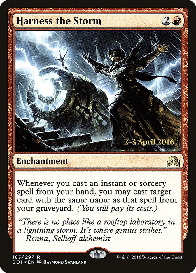 Harness the Storm [Shadows over Innistrad Prerelease Promos] | Silver Goblin